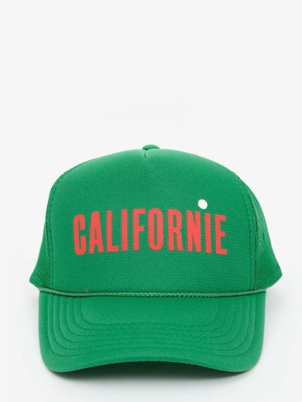 Clare V Green 'CALIFORNIE' Trucker Hat NWT
